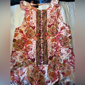 Free People ‘Summer in Tulum” Boho Tank Top